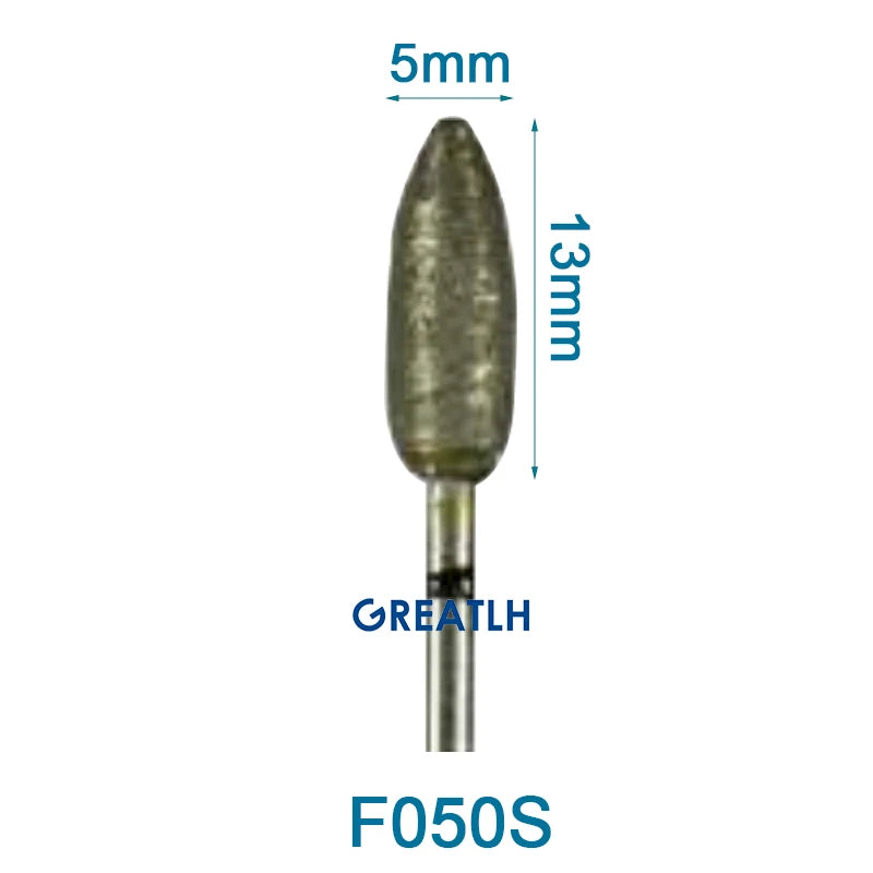 Fully Sintered Diamond Burs (HP Shank, Mixed Grit Set)