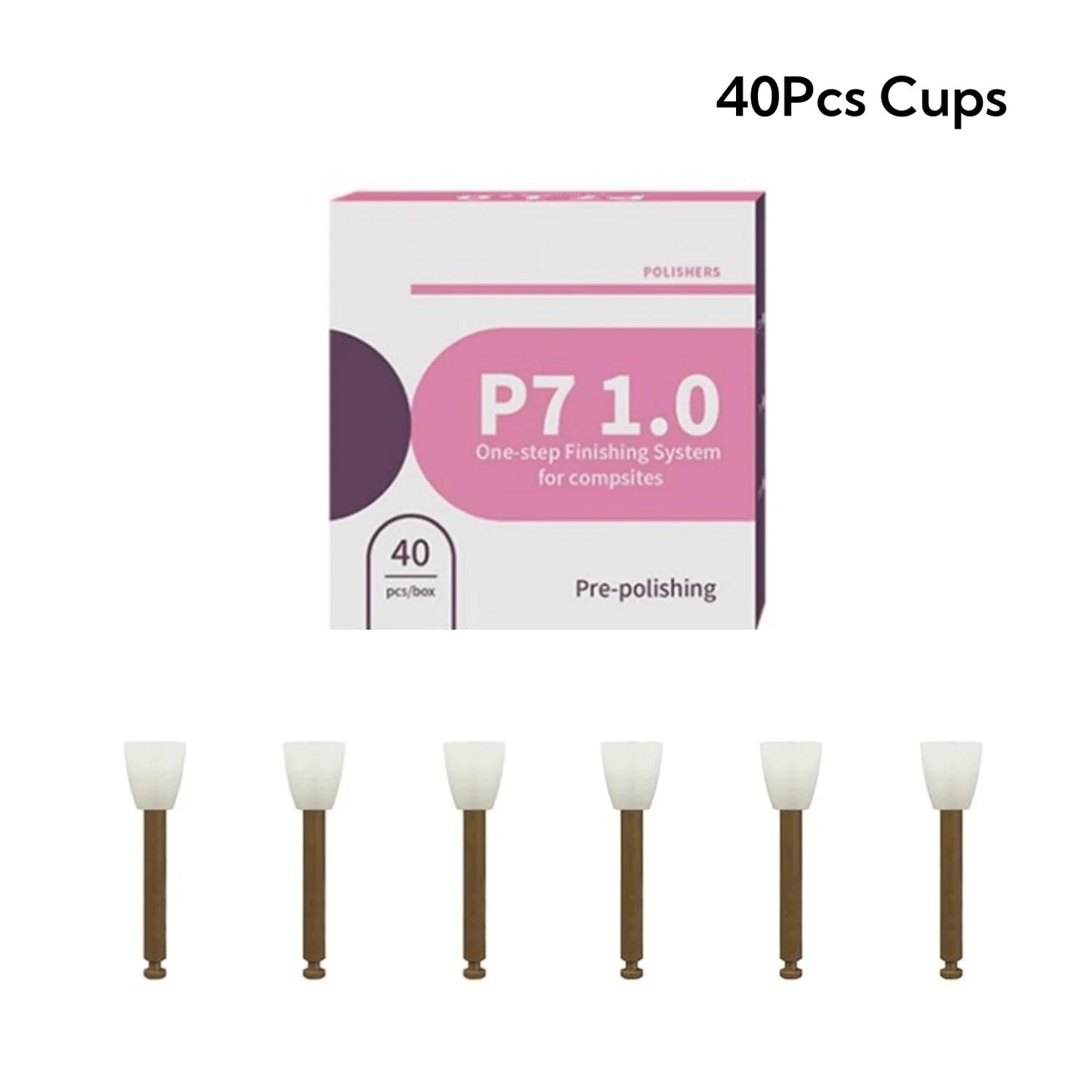 Composite Polishing Kit (40-Piece, RA Shank)