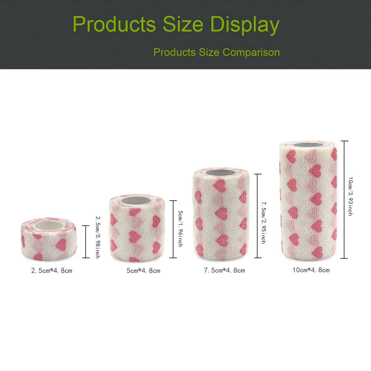 Colourful Self-Adhesive Sports Wrap Tape