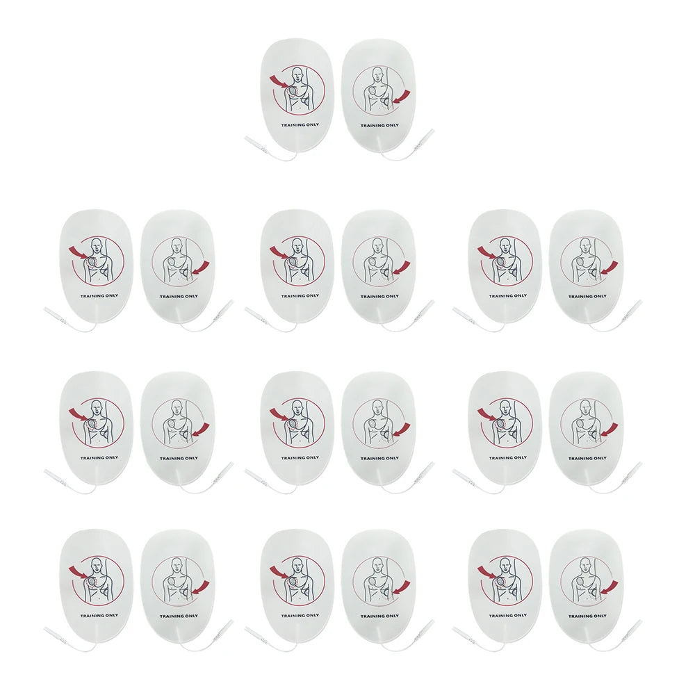 AED Trainer Replacement Pads (10 Pairs)