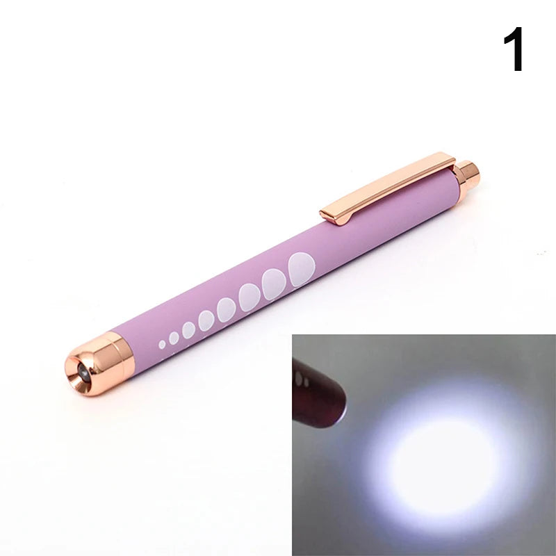 Pocket Clip Pupil Gauge Penlight