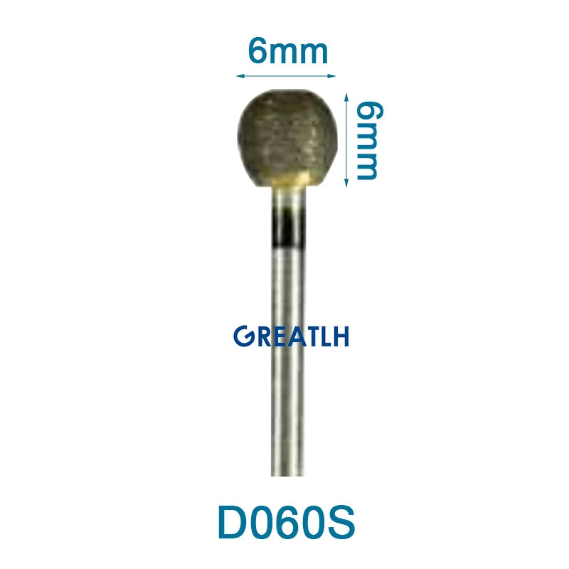 Fully Sintered Diamond Burs (HP Shank, Mixed Grit Set)