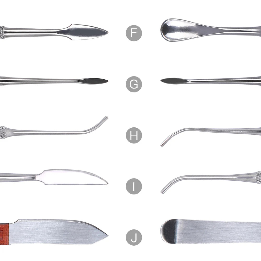 Wax Carving & Plaster Spatula Set (10-Piece)