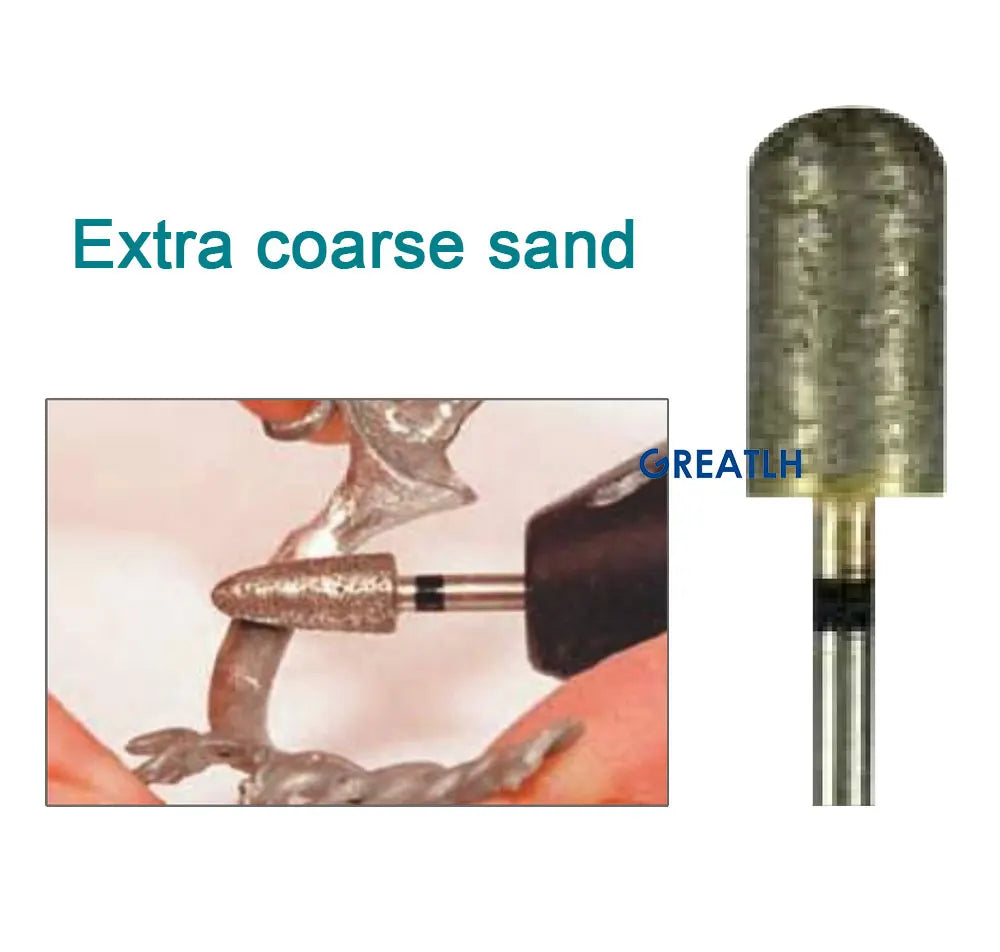 Fully Sintered Diamond Burs (HP Shank, Mixed Grit Set)