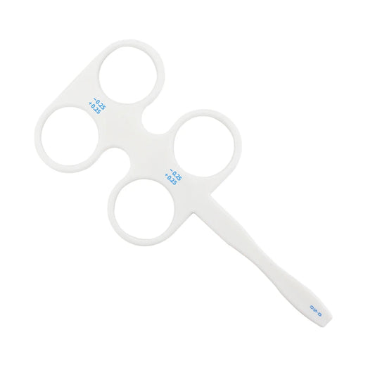 Accommodative Confirmation Flippers (4-Lens Optical Test)