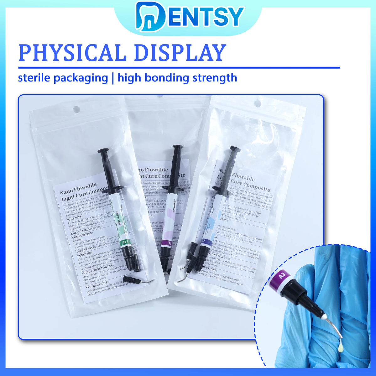 Flowable Light-Cure Composite Resin (Shade Range)
