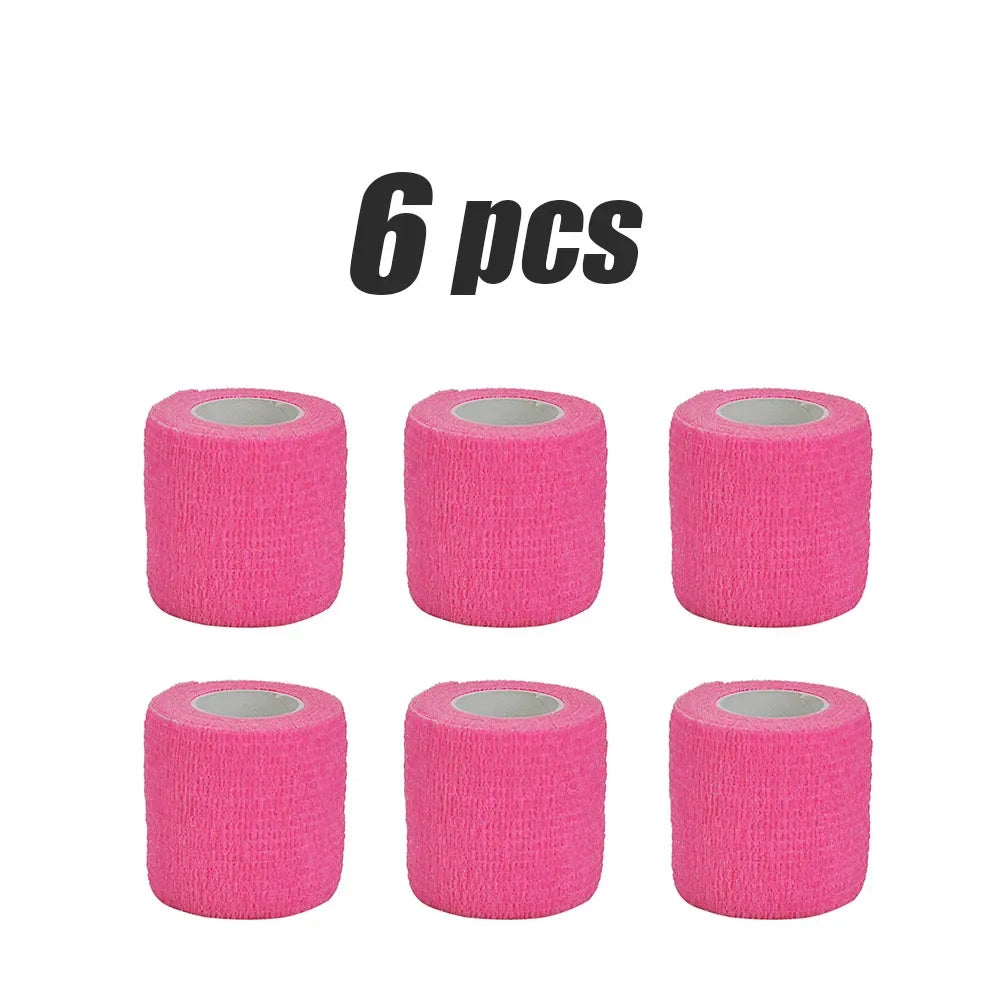 Self-Adhesive Cohesive Bandage Tape (4.8m, Multi-Colour)