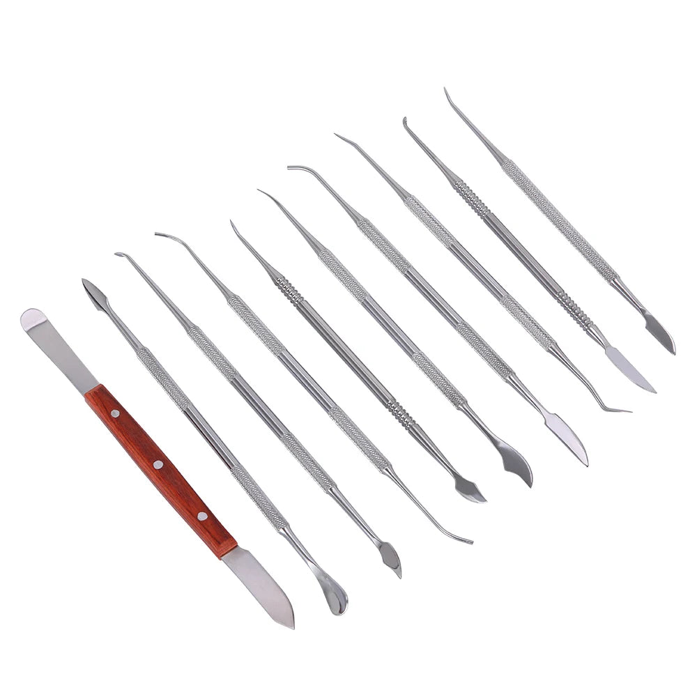 Wax Carving & Plaster Spatula Set (10-Piece)