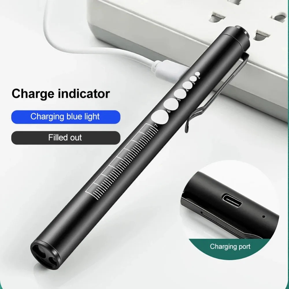 Clinical Pupil Diagnostic Assessment Penlight (rechargeable)