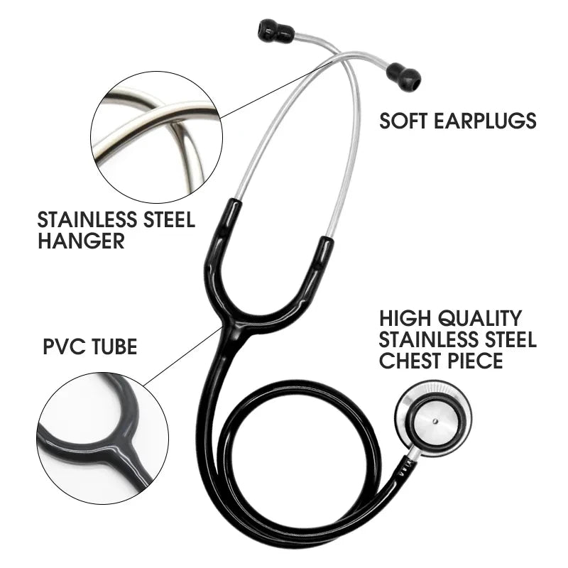Professional Clinical Dual-Head Stethoscope