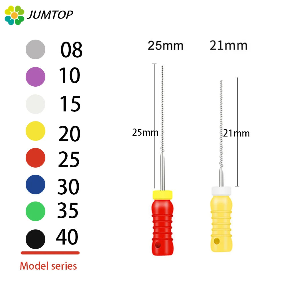 JUMTOP K-Files Endodontic Set (21/25mm)