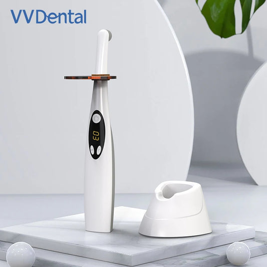 Wireless LED Dental Curing Light (Preclinical 3-Second Simulation)