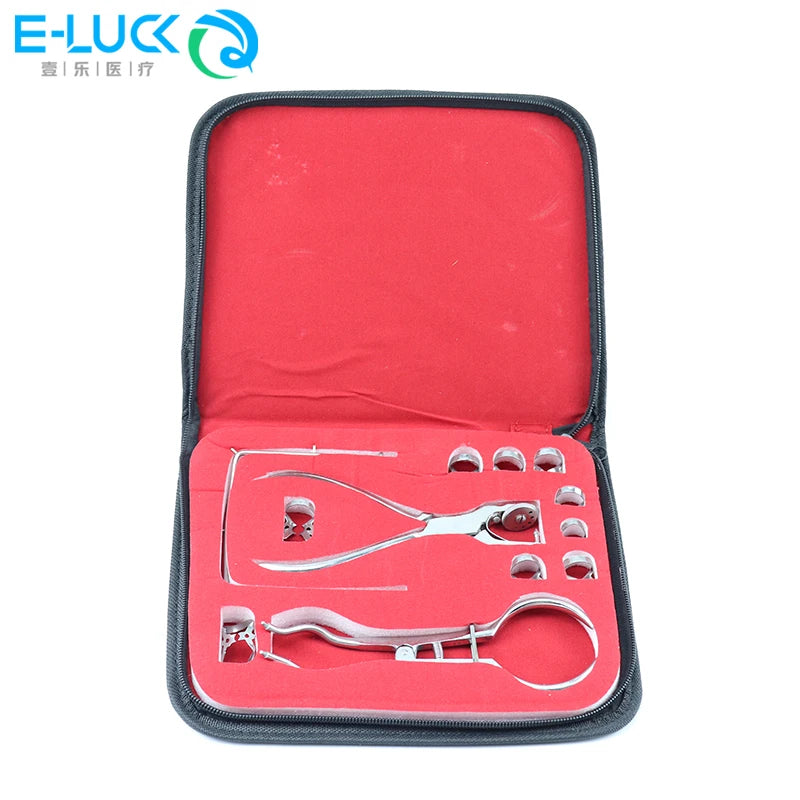 Rubber Dam Starter Kit (12-Piece, with Clamps)