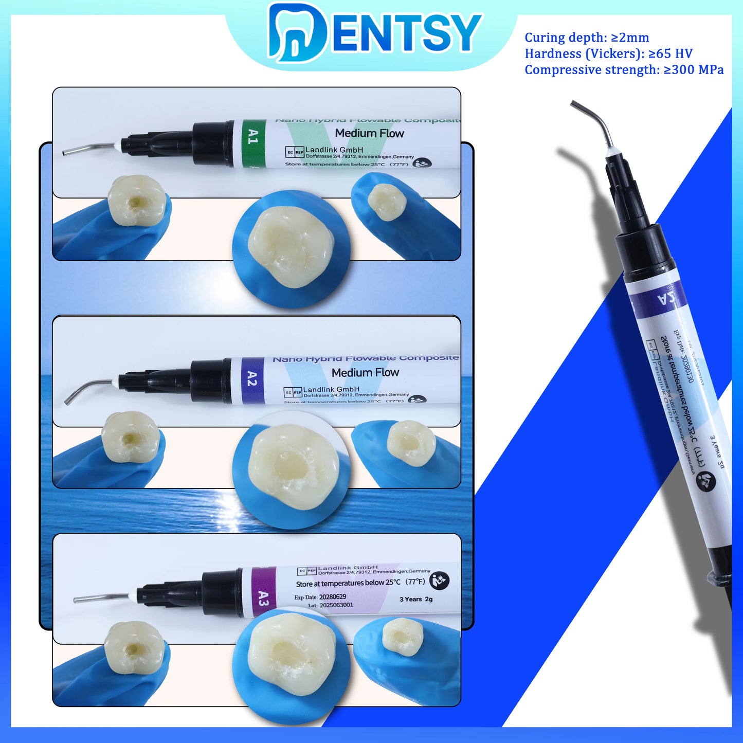 Flowable Light-Cure Composite Resin (Shade Range)