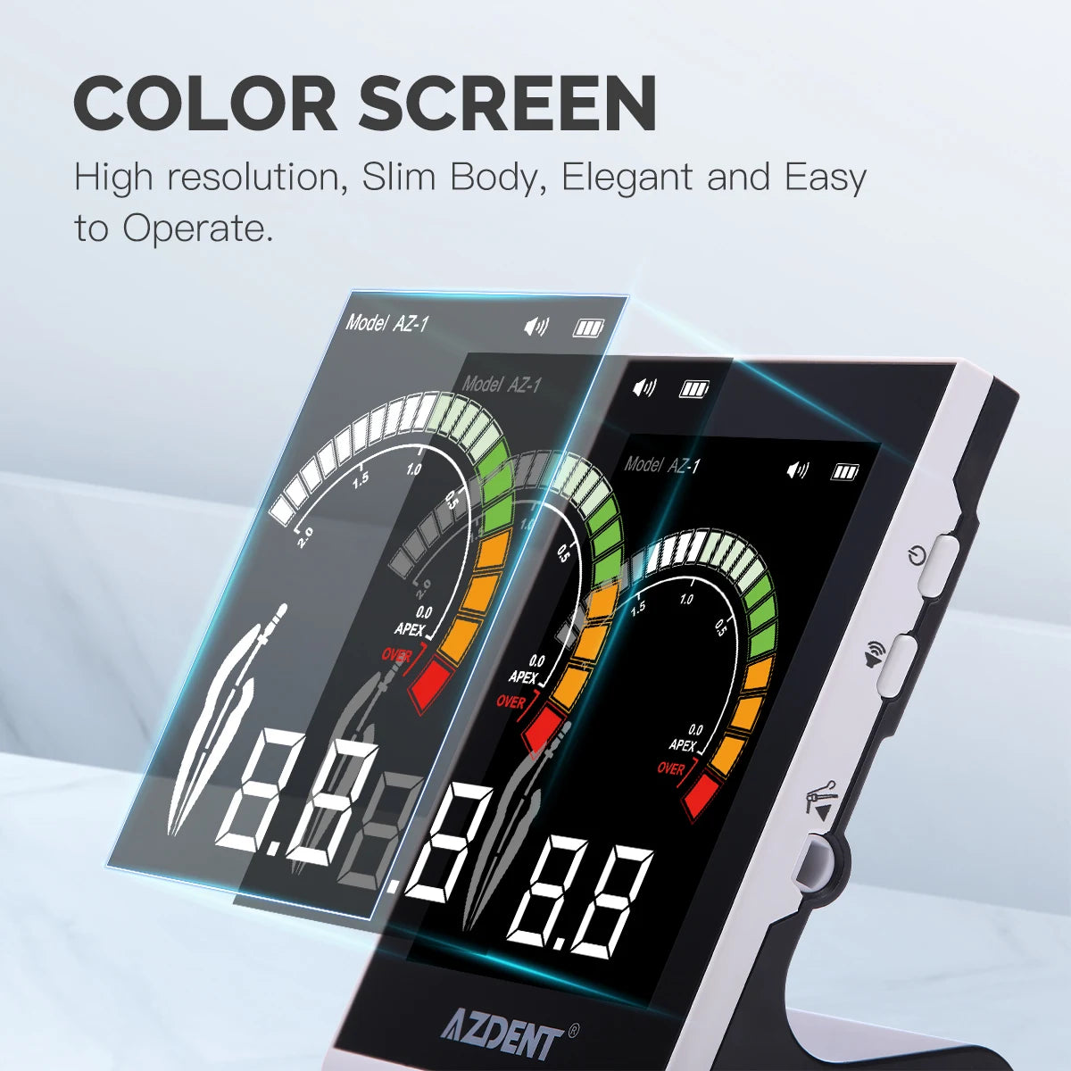 AZDENT Cordless Endo Motor with Apex Locator
