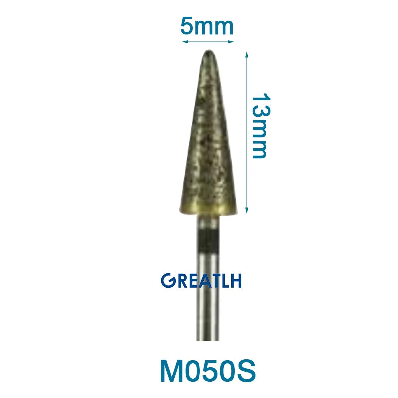 Fully Sintered Diamond Burs (HP Shank, Mixed Grit Set)