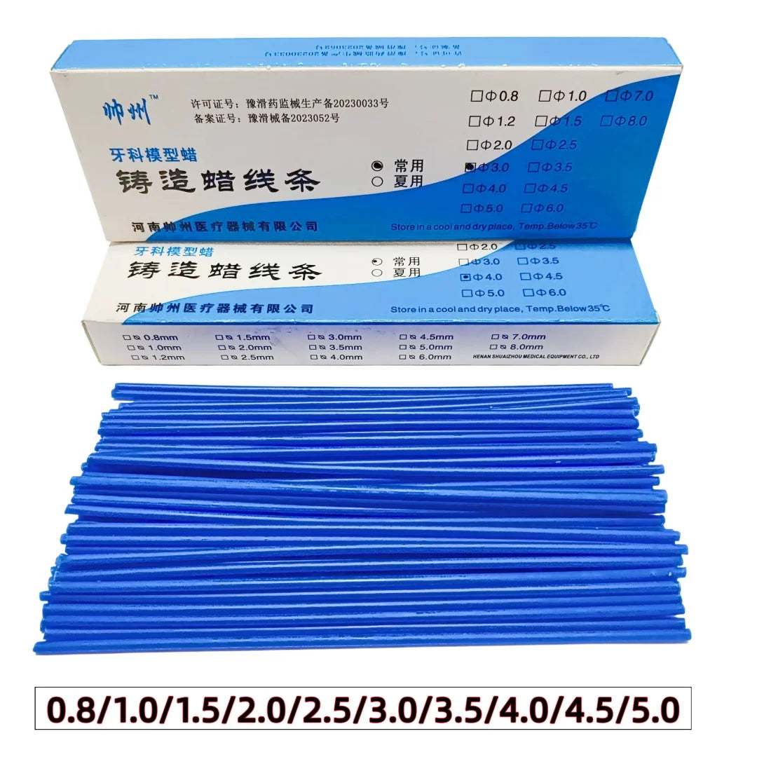 Dental Casting Wax Wires (Multi-Gauge Set)
