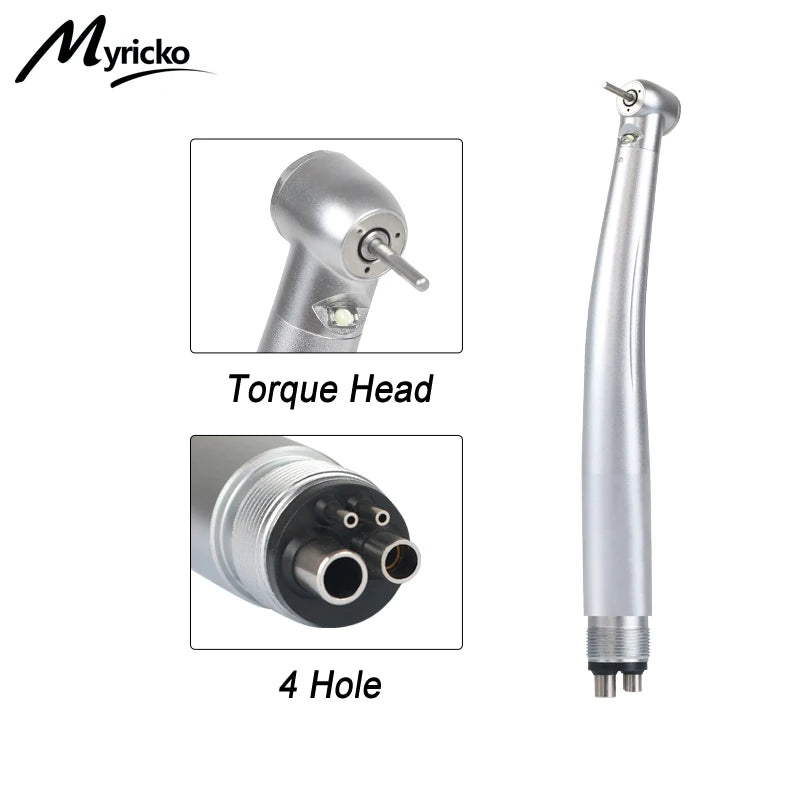 High-Speed Straight Handpiece (LED, 2/4-Hole)