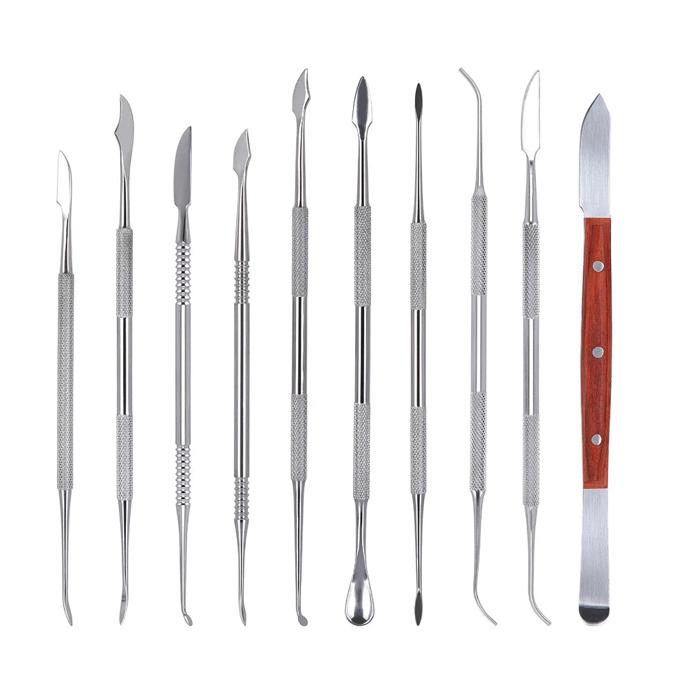Wax Carving & Plaster Spatula Set (10-Piece)