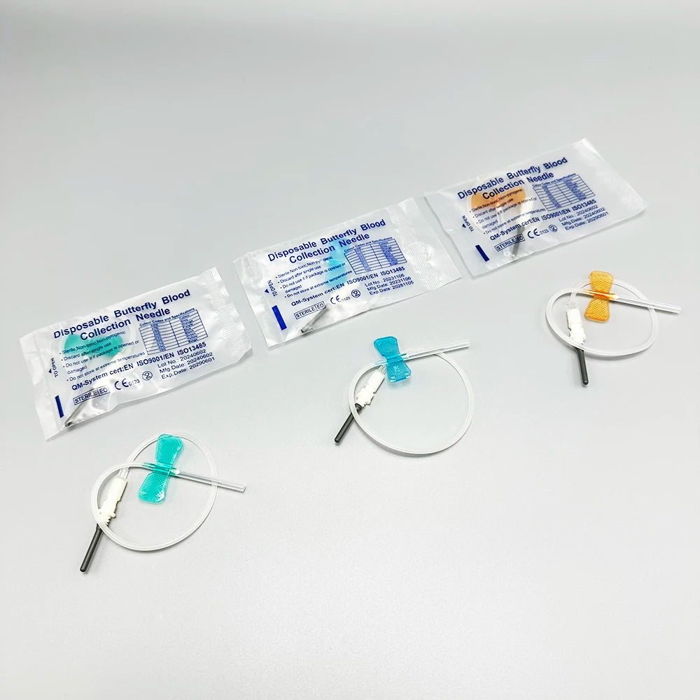 Preclinical Simulation Butterfly Blood Collection Needle Set (50-Pack)