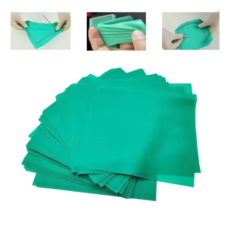 Natural Latex Rubber Dam Sheets (10-Pack)