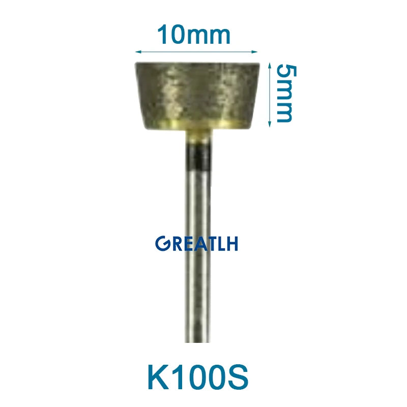 Fully Sintered Diamond Burs (HP Shank, Mixed Grit Set)