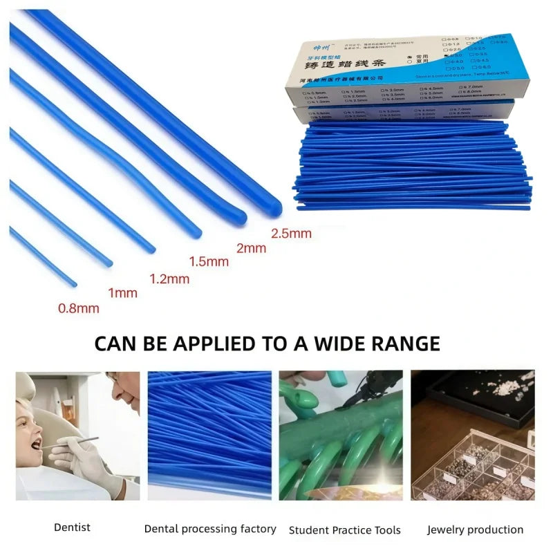 Dental Casting Wax Wires (Multi-Gauge Set)