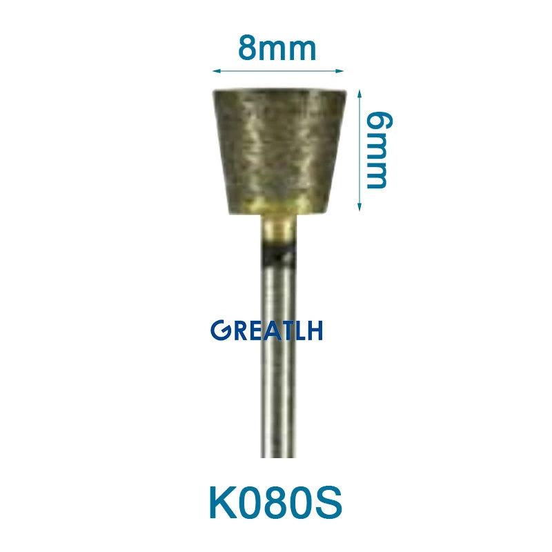 Fully Sintered Diamond Burs (HP Shank, Mixed Grit Set)