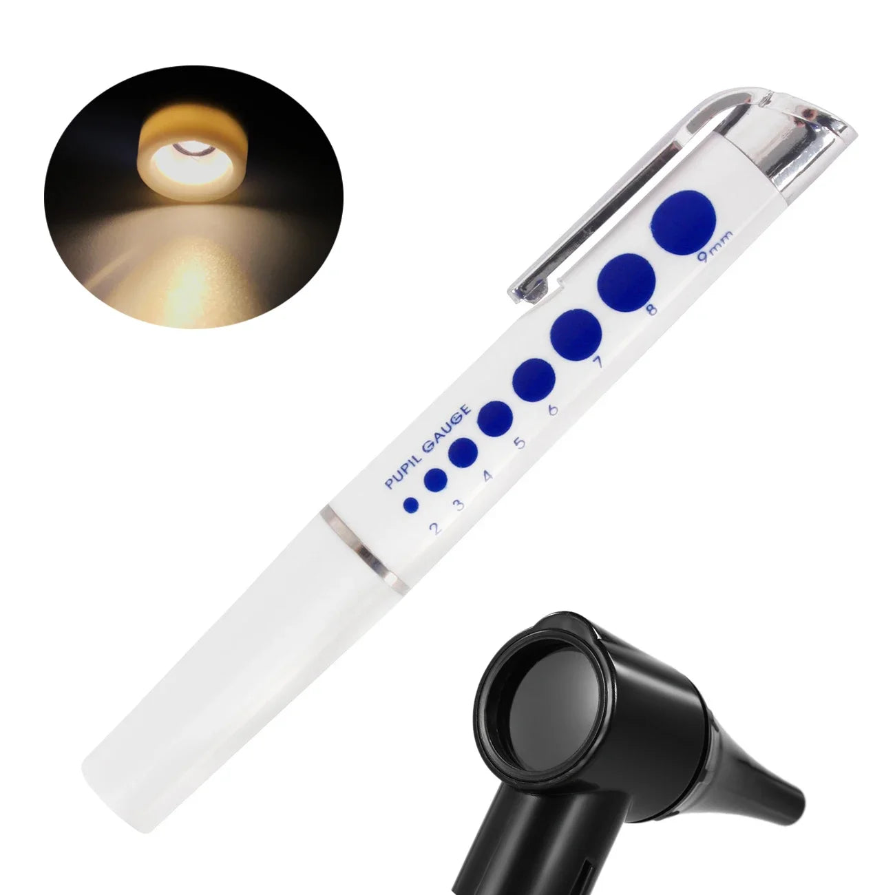 Preclinical Pocket LED Otoscope & Penlight Combo