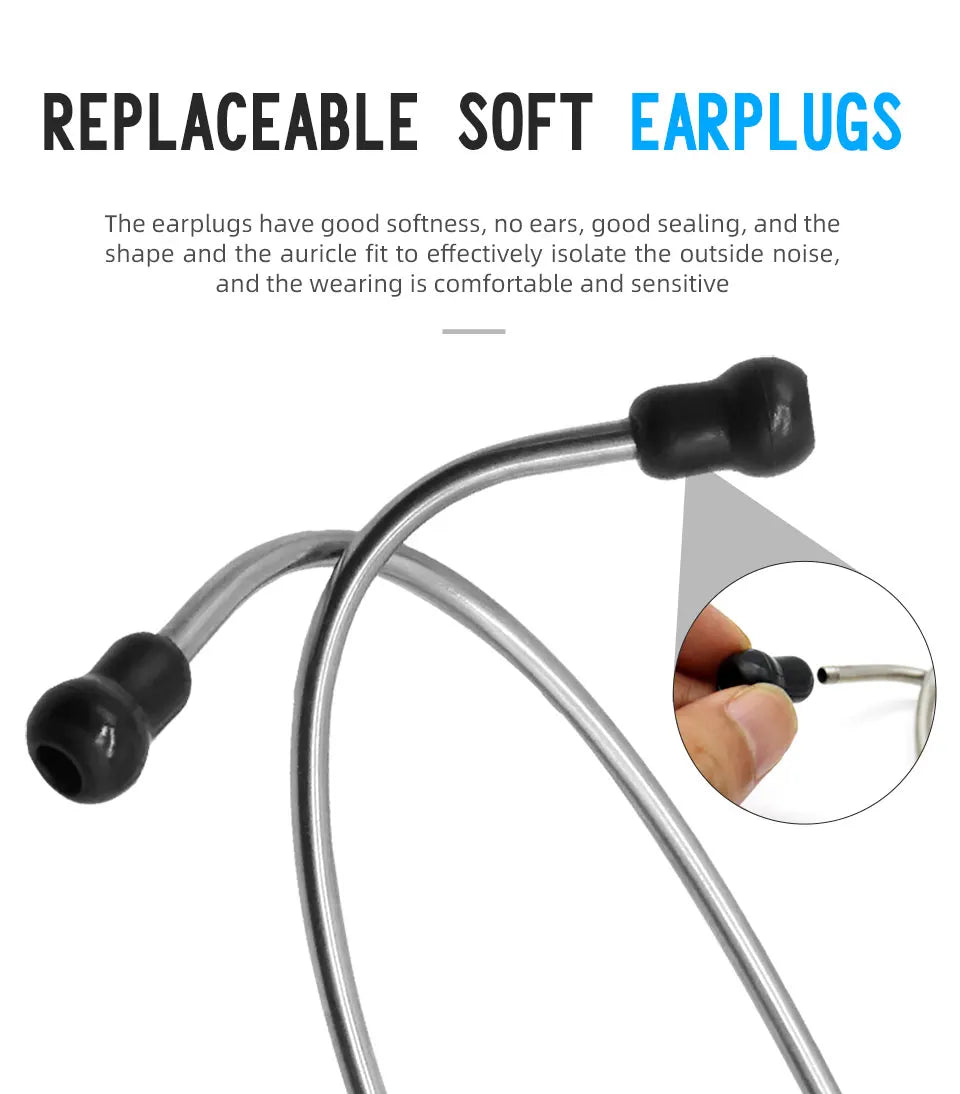 Professional Clinical Dual-Head Stethoscope