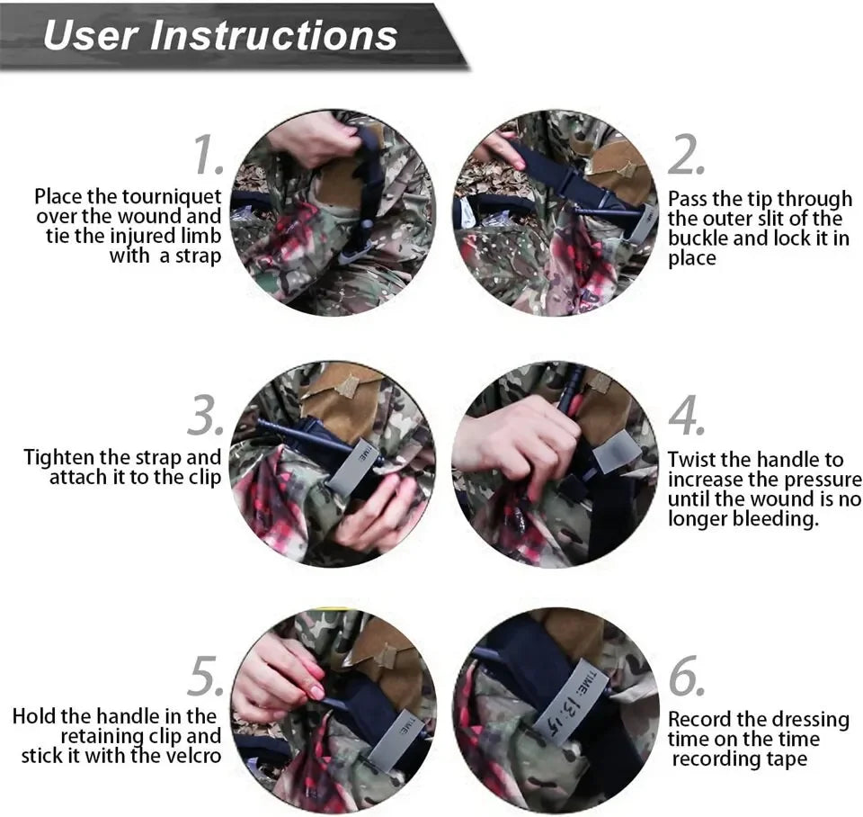 Combat Application Tourniquet (CAT-Style)