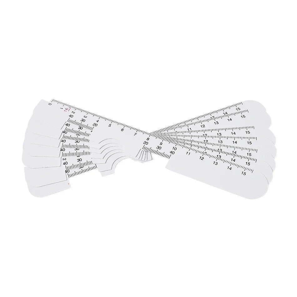 Preclinical PD (Pupillary Distance) Rulers & Occluder Set (5Pcs)