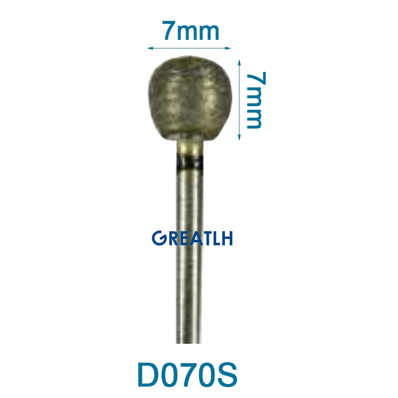 Fully Sintered Diamond Burs (HP Shank, Mixed Grit Set)