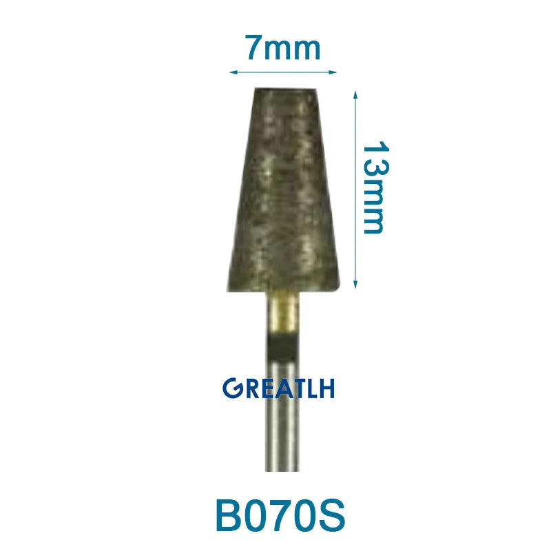 Fully Sintered Diamond Burs (HP Shank, Mixed Grit Set)