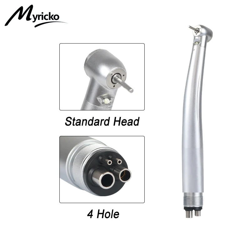 High-Speed Straight Handpiece (LED, 2/4-Hole)
