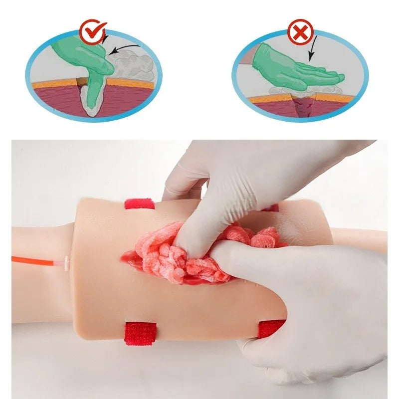 Trauma Wound Practice Pad (Hemostasis Training)