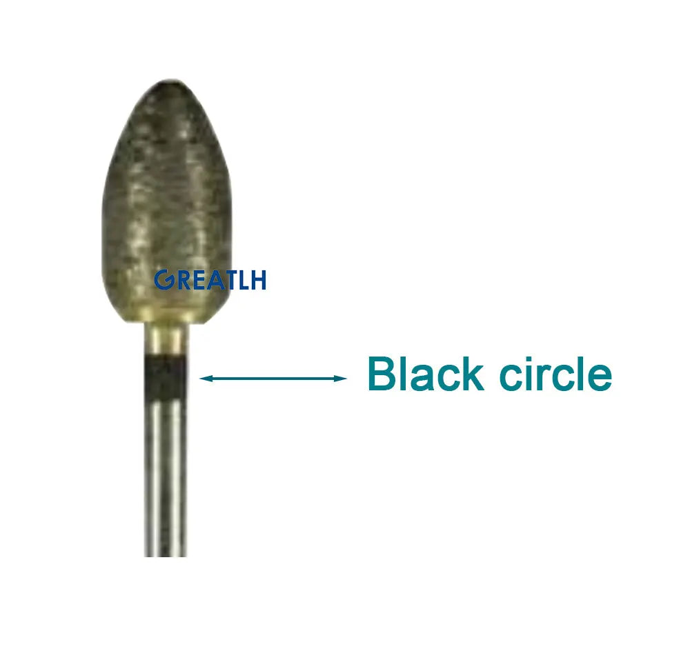Fully Sintered Diamond Burs (HP Shank, Mixed Grit Set)