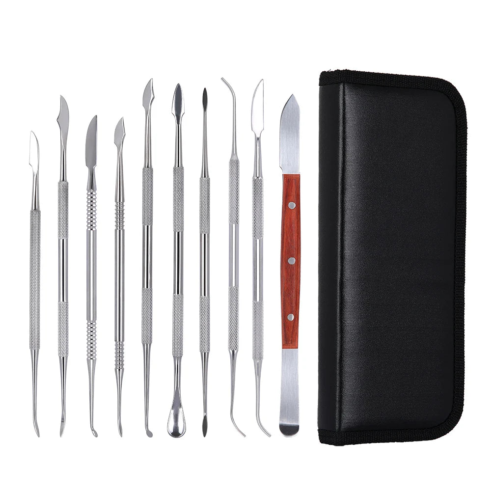 Wax Carving & Plaster Spatula Set (10-Piece)