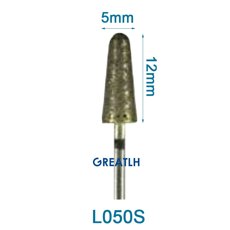 Fully Sintered Diamond Burs (HP Shank, Mixed Grit Set)
