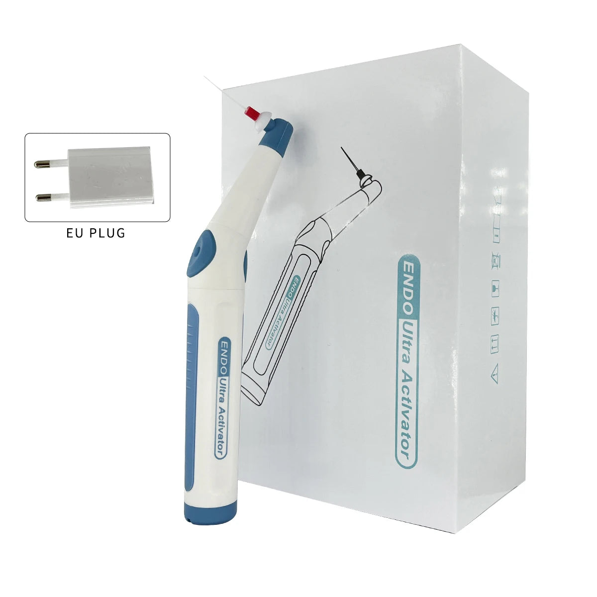 Wireless Ultrasonic Endo Activator (60 Tips, Rechargeable)