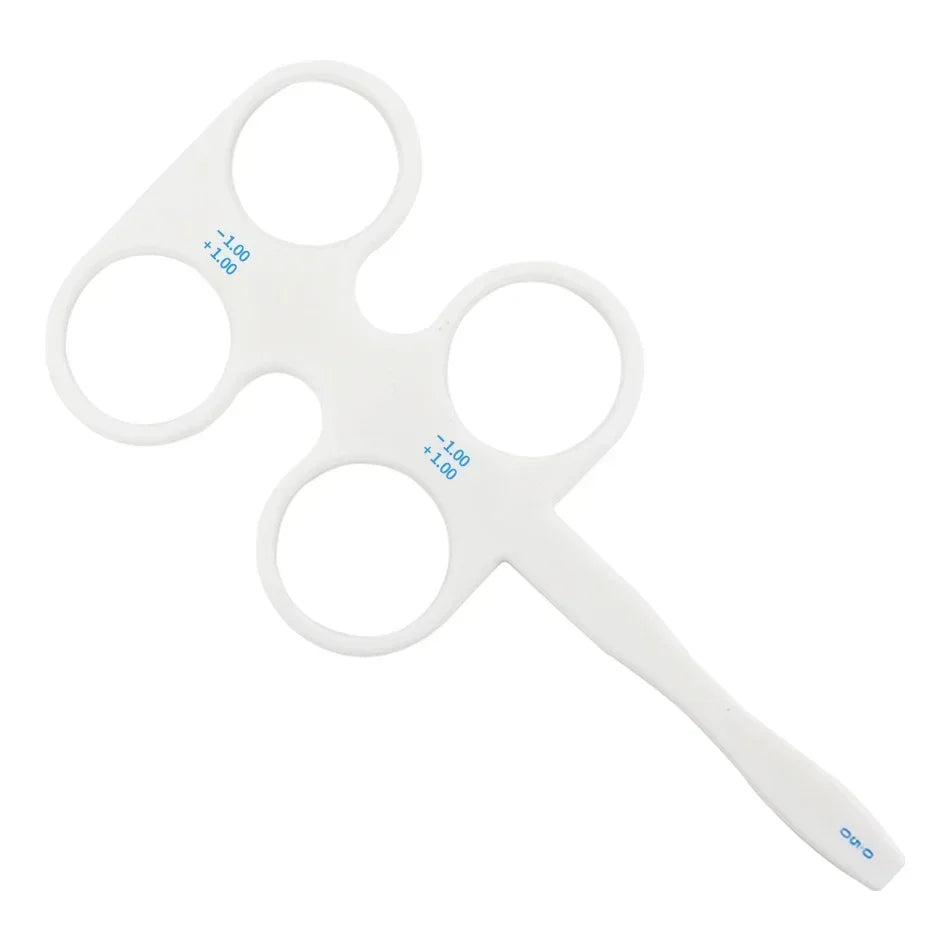 Accommodative Confirmation Flippers (4-Lens Optical Test)