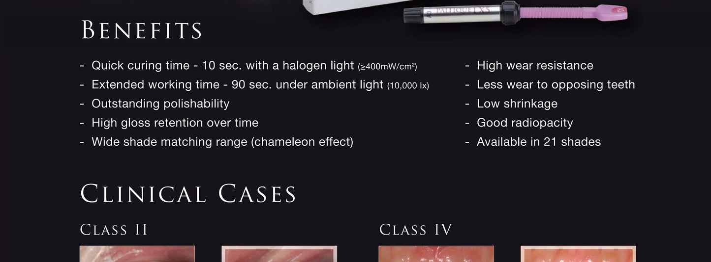 Light-Cured Composite Resin (3.8g, Shade Range)