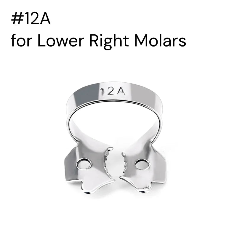 Stainless Steel Rubber Dam Clamps