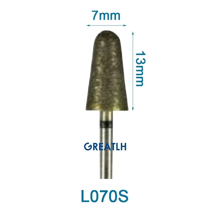 Fully Sintered Diamond Burs (HP Shank, Mixed Grit Set)