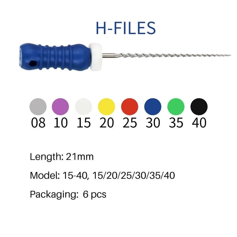H-Files (21/25/31mm, 6-Pack)