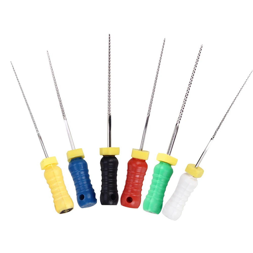 AZDENT K-Files (21/25/31mm, 6-Pack)