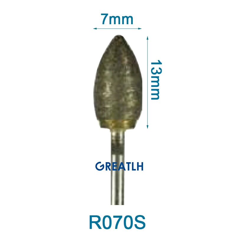 Fully Sintered Diamond Burs (HP Shank, Mixed Grit Set)