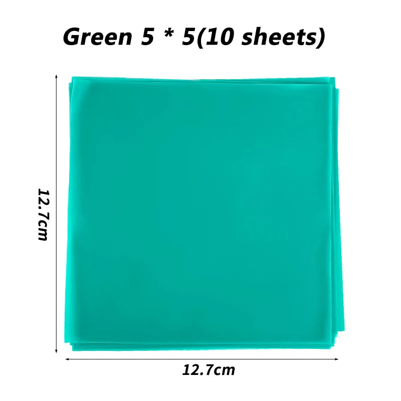 Natural Latex Rubber Dam Sheets (10-Pack)