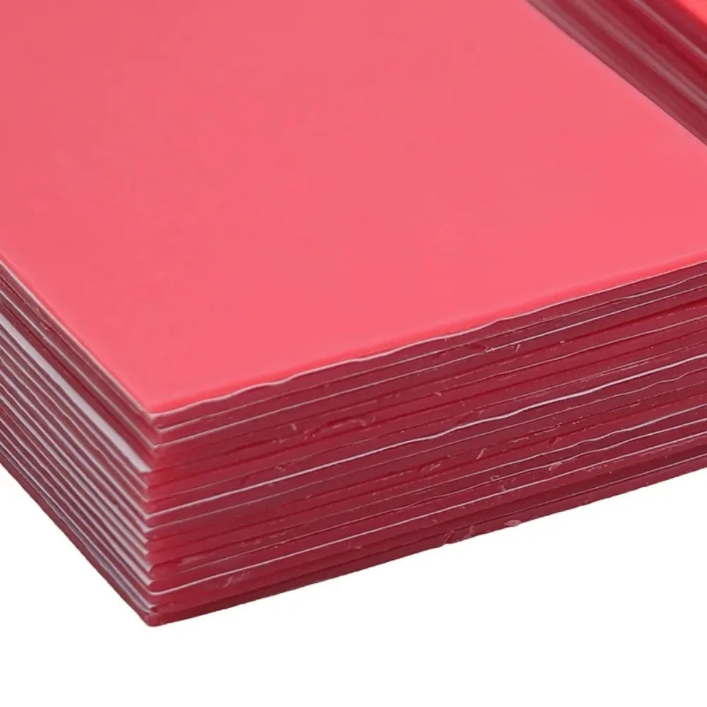 Dental Base Plate Wax Sheets (1.3mm, Red)