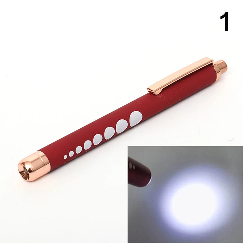 Pocket Clip Pupil Gauge Penlight